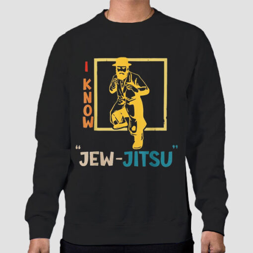 Sweatshirt Black Classic I Know Jew Jitsu