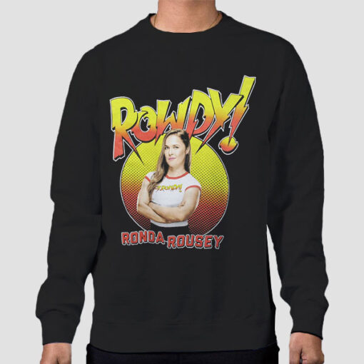 Sweatshirt Black Classic Rowdy Ronda Rousey