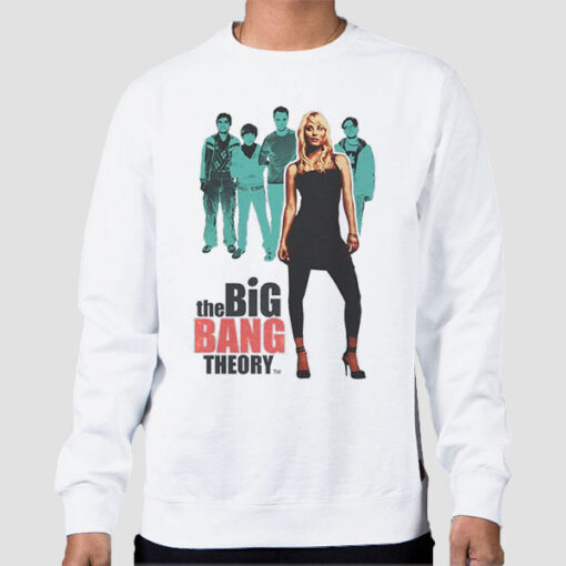 Sweatshirt White Characters the Big Bang Theory