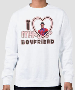 Sweatshirt White Miguel O'hara Face My Boyfriend