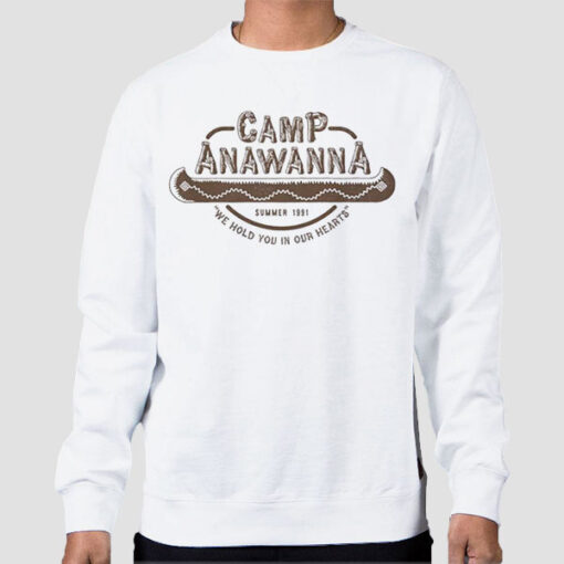 Sweatshirt White Summer 1991 Camp Anawanna