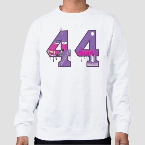 Sweatshirt White Vintage Apollohou 44 Be Someone
