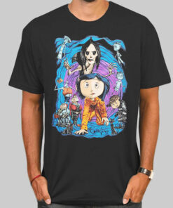 Coraline Spiral Tunnel Character Shirt