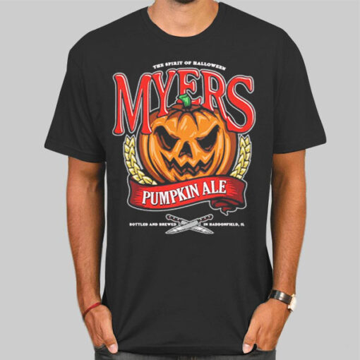 Myers Pumpkin Ale Halloween Shirt