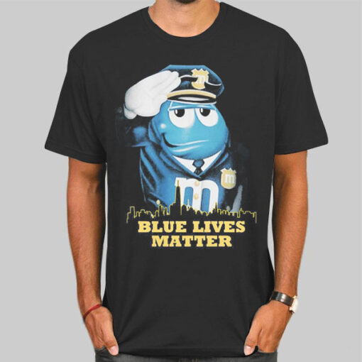 Parody Police Blue Lives Matter Shirt