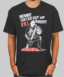 Scary Jason Voorhees Knife Shirt