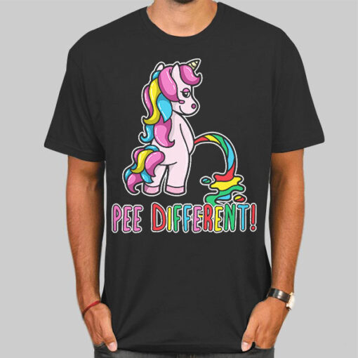 Unicorn Piss Cart Pee Different Shirt