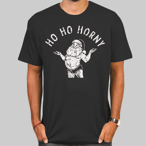 Vintage Santa Claus Ho Ho Horny Shirt