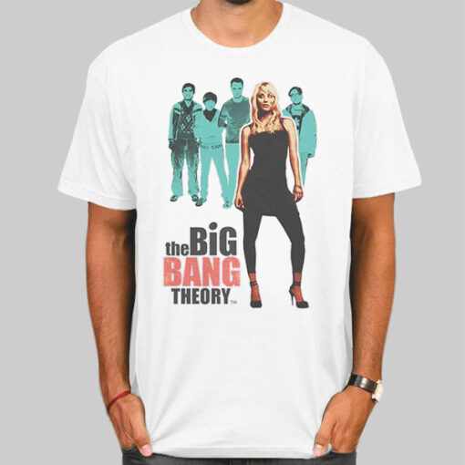 Characters the Big Bang Theory T Shirt