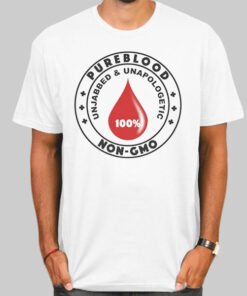 Logo Non GMO 100% Pureblood Shirt