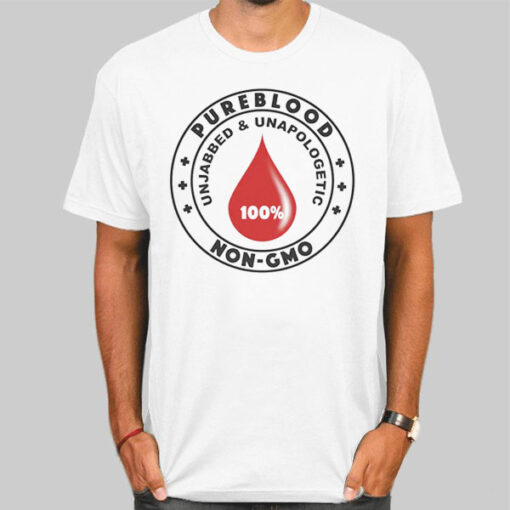 Logo Non GMO 100% Pureblood Shirt