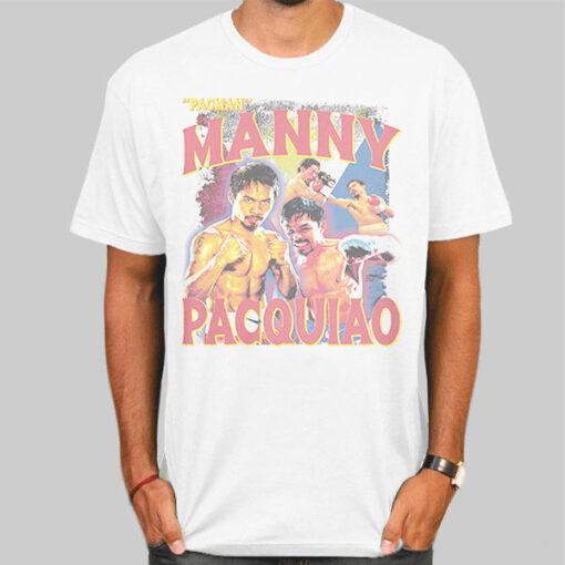 Vintage Potrait Pacman Manny Pacquiao Shirt