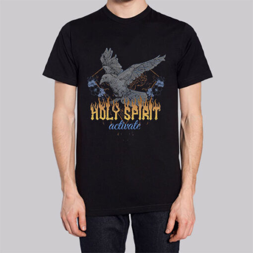 Vintage Christmas Holy Spirit Activate Shirt