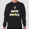 Inspired Emoji I Hate People Sweatshirt