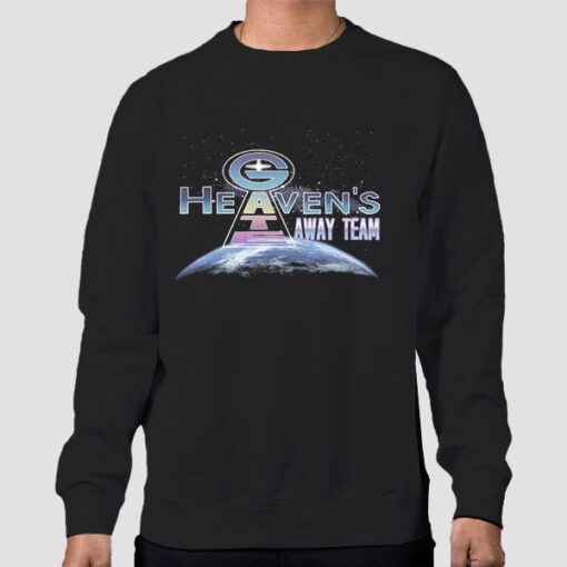 Sweatshirt Black Logo Away Team Heaven_s Gate
