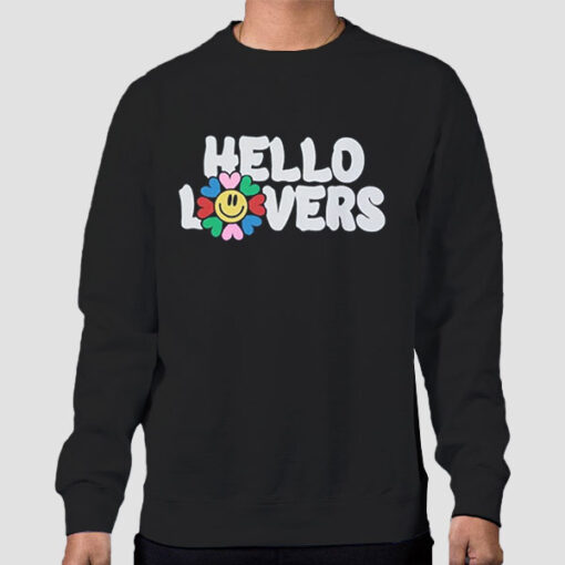 Sweatshirt Black Niall Horan Hello Lovers Cute Flower