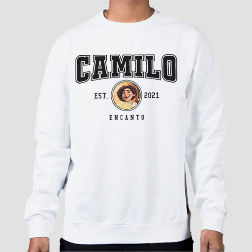 Sweatshirt White Camilo Madrigal Encanto Est 2021