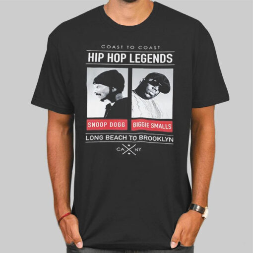 Biggie and Snoop Dogg Rapper Legend Shirt