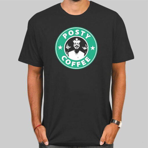Parody Logo Posty Malone Coffee Shirt
