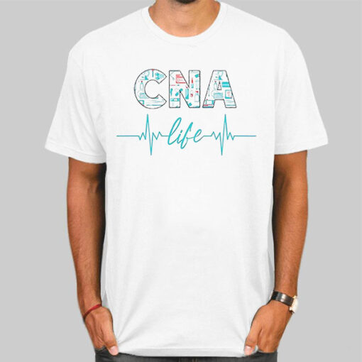 Cna Day CNA Life Heartbeat Shirt