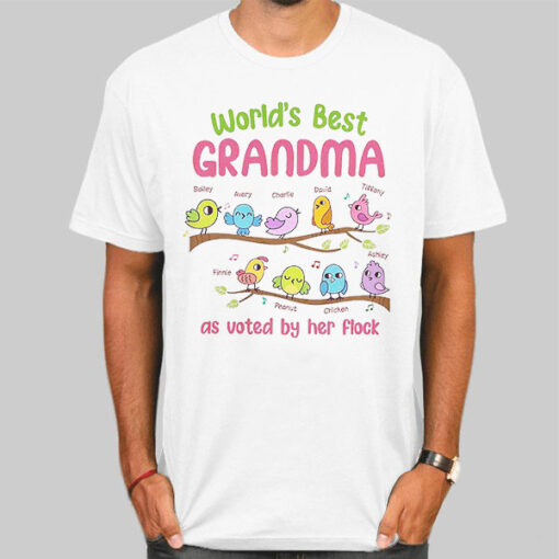 Funny Worlds Best Cool Grandmas Shirt