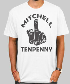 Mitchell Tenpenny Bitches Middle Finger Shirt