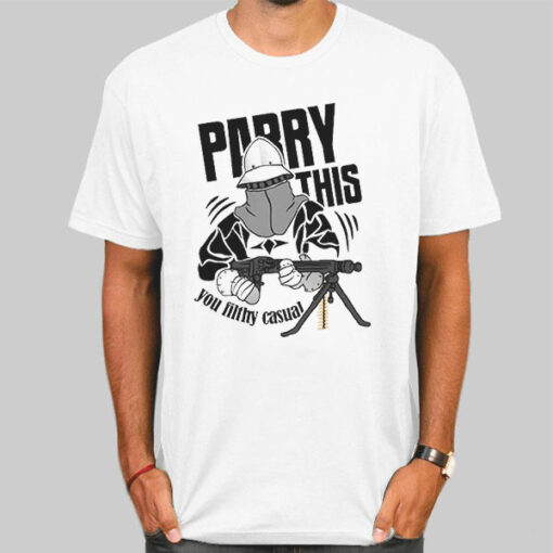 Parry This Meme Casual Knigth and Gun Shirt
