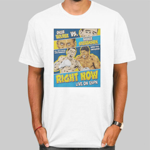 Poster Art Match Shakur Stevenson T Shirt