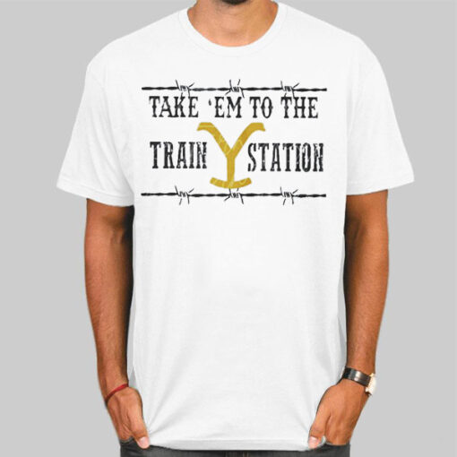 Vintage Christmas Train Station Shirt