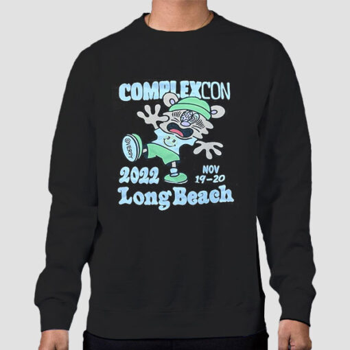 Sweatshirt Black Complexcon 2022 Long Beach