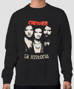 Sweatshirt Black Vintage Band La Historia Caifanes