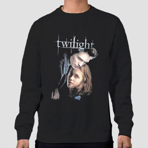 Sweatshirt Black Vintage Funny Alice and Jasper Twilight