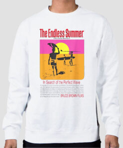 Sweatshirt White The Endless Summer Bruce Brown Films