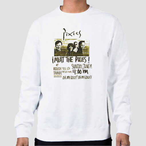 Sweatshirt White Vintage Dead Radio at Rough Trade Pixies