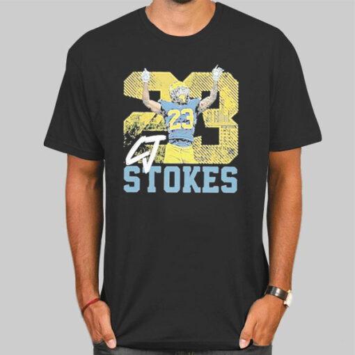Cj Stokes 23 Michigan Vintage Shirt