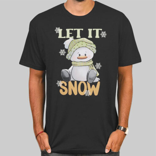 Funny Christmas Let It Snow Shirt