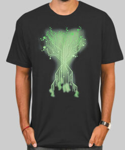 Graphic Nature Tech Circuitree Shirt