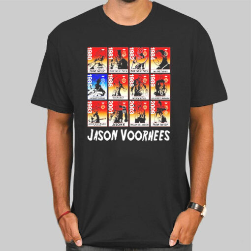 Inspired Jason Voorhees Evolution Shirt