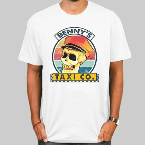 Benny`S Halloweentown Taxi Driver Shirt