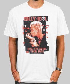 Kiss Skull Tour 2023 Billy Idol T Shirt Vintage