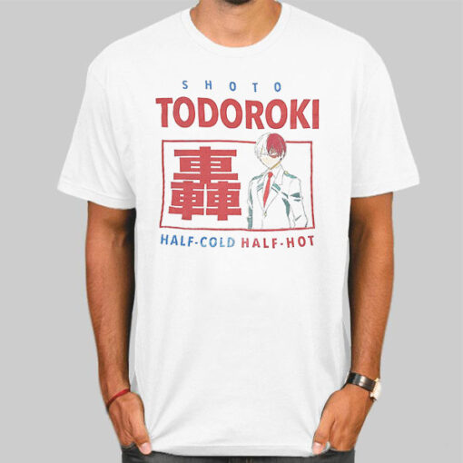 Shoto Todoroki Half Cold Half Hot Shirt