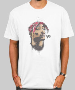 Vintage Face Rapper Tupac T Shirts