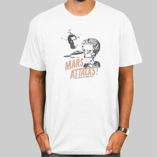 Vintage Movie Alien Mars Attacks Shirt