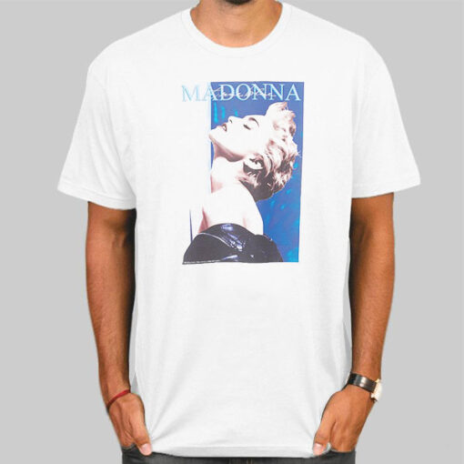 Vintage Portrait Singer Madonna T Shirt