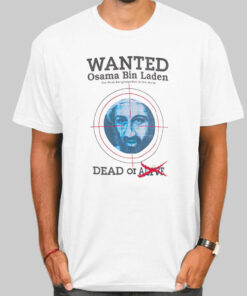 Vtg Wanted Osama Bin Laden Rookie Shirt