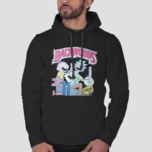 Funny Meme Rick and Morty Backwoods Hoodie