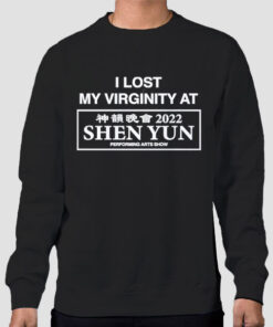 Sweatshirt Black Performing Arts Show I Lost My Virginity at Shen Yun