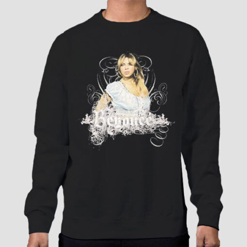 Sweatshirt Black Vintage 2007 the Beyonce Tour