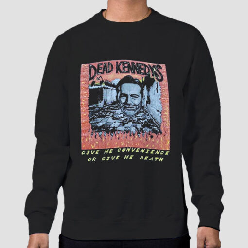 Sweatshirt Black Vintage Dead Kennedys 90s Band