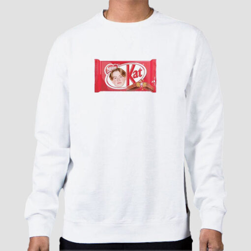 Sweatshirt White Meme Kit Connor Heartstopper Chocolate
